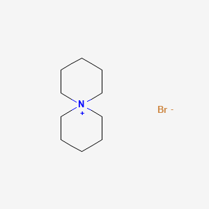 molecular formula C10H20BrN B1294682 6-Azoniaspiro(5.5)undecane bromide CAS No. 6286-82-4