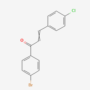 (Z)-1-(4-bromophenyl)-3-(4-chlorophenyl)prop-2-en-1-one