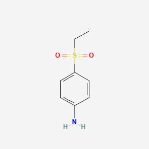 molecular formula C8H11NO2S B1294685 4-(Ethanesulfonyl)aniline CAS No. 6334-01-6