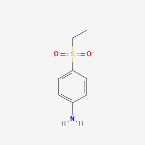 molecular formula C8H11NO2S B1294685 4-(Ethylsulfonyl)aniline CAS No. 6334-01-6