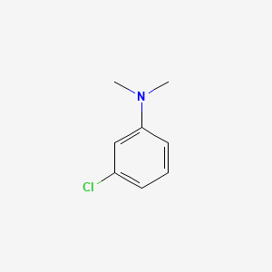 molecular formula C8H10ClN B1294690 3-Chloro-N,N-dimethylaniline CAS No. 6848-13-1