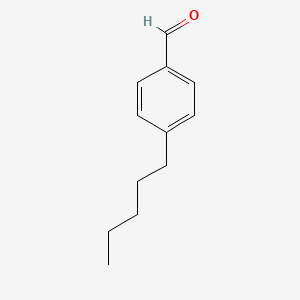 molecular formula C12H16O B1294691 4-Pentylbenzaldehyde CAS No. 6853-57-2
