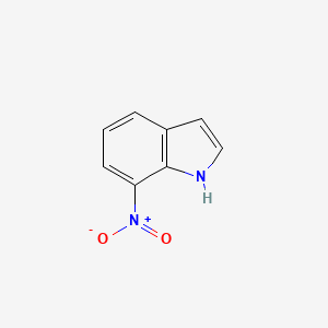 molecular formula C8H6N2O2 B1294693 7-Nitroindole CAS No. 6960-42-5