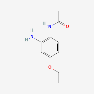 molecular formula C10H14N2O2 B1294706 N-(2-Amino-4-ethoxyphenyl)acetamide CAS No. 67169-91-9