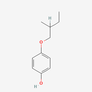 molecular formula C11H16O2 B1294711 4-(2-methylbutoxy)phenol CAS No. 67599-20-6