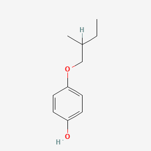 molecular formula C11H16O2 B1294711 Phenol, 4-(2-methylbutoxy)- CAS No. 67599-20-6