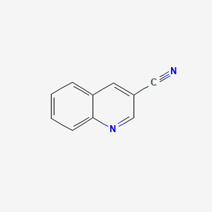molecular formula C10H6N2 B1294724 3-Quinolinecarbonitrile CAS No. 34846-64-5