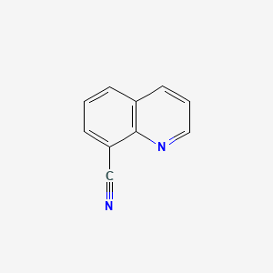 molecular formula C10H6N2 B1294725 Quinoline-8-carbonitrile CAS No. 35509-27-4