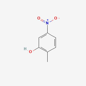 molecular formula C7H7NO3 B1294729 2-Methyl-5-nitrophenol CAS No. 5428-54-6
