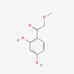 molecular formula C9H10O4 B1294730 1-(2,4-dihydroxyphenyl)-2-methoxyethanone CAS No. 57280-75-8