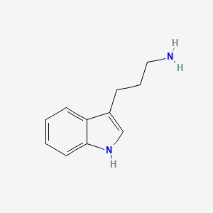 molecular formula C11H14N2 B1294736 (1H-Indol-3-yl)-1-propanamine CAS No. 6245-89-2