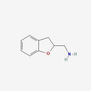 molecular formula C9H11NO B1294739 (2,3-Dihydrobenzofuran-2-yl)methanamine CAS No. 21214-11-9