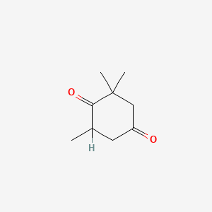 2,2,6-Trimethylcyclohexane-1,4-dione