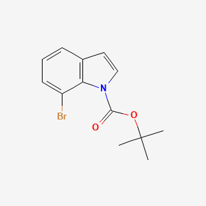 molecular formula C13H14BrNO2 B1294758 tert-Butyl 7-bromo-1H-indole-1-carboxylate CAS No. 868561-17-5