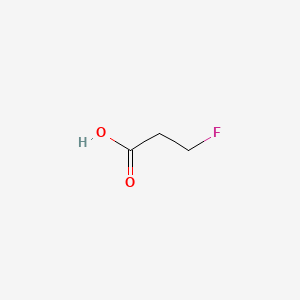molecular formula C3H5FO2 B1294779 3-氟丙酸 CAS No. 461-56-3