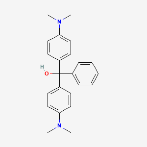 molecular formula C23H26N2O B1294783 Malachite Green carbinol CAS No. 510-13-4