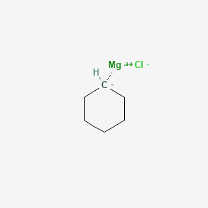 molecular formula C6H11ClMg B1294786 Cyclohexylmagnesium chloride CAS No. 931-51-1