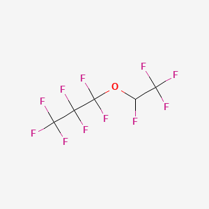 molecular formula C5HF11O B1294798 Heptafluoropropyl 1,2,2,2-tetrafluoroethyl ether CAS No. 3330-15-2