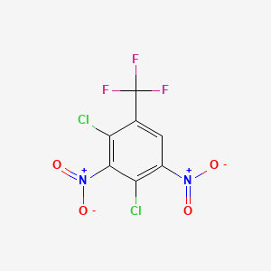 molecular formula C7HCl2F3N2O4 B1294799 2,4-Dichloro-1,3-dinitro-5-(trifluoromethyl)benzene CAS No. 29091-09-6
