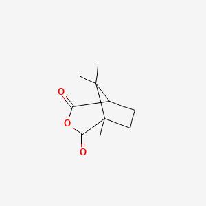 molecular formula C10H14O3 B1294820 Dl-camphoric anhydride CAS No. 595-30-2