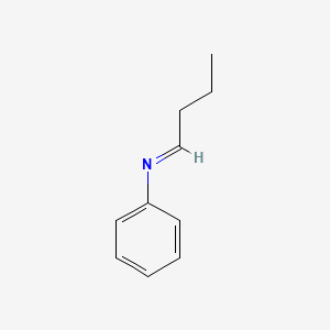 molecular formula C10H13N B1294821 N-Butylideneaniline CAS No. 4275-07-4