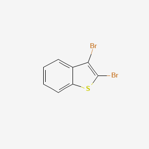 molecular formula C8H4Br2S B1294826 2,3-Dibromobenzo[b]thiophene CAS No. 6287-82-7