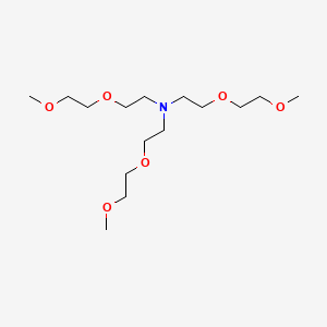 molecular formula C15H33NO6 B1294828 Tris(2-(2-methoxyethoxy)ethyl)amine CAS No. 70384-51-9