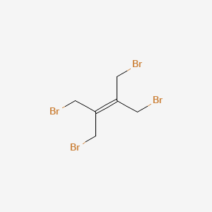 molecular formula C6H8Br4 B1294834 1,4-二溴-2,3-双(溴甲基)丁-2-烯 CAS No. 30432-16-7