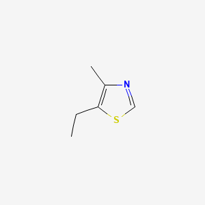 molecular formula C6H9NS B1294845 5-Ethyl-4-methylthiazole CAS No. 31883-01-9