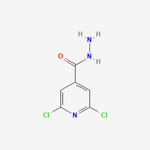 molecular formula C6H5Cl2N3O B1294850 2,6-Dichloroisonicotinohydrazide CAS No. 57803-51-7