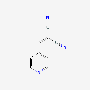 molecular formula C9H5N3 B1294853 Malononitrile, (4-pyridylmethylene)- CAS No. 63080-75-1