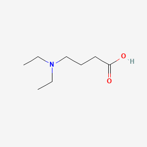 B1294857 Butyric acid, 4-(diethylamino)- CAS No. 63867-13-0
