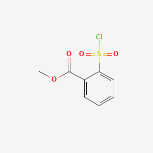 molecular formula C8H7ClO4S B1294870 Methyl 2-(chlorosulfonyl)benzoate CAS No. 26638-43-7