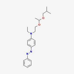 molecular formula C22H31N3O2 B1294874 Solvent yellow 124 CAS No. 34432-92-3