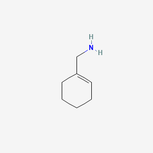 molecular formula C7H13N B1294877 Cyclohex-1-ene-1-methylamine CAS No. 32917-19-4