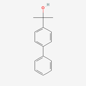 molecular formula C15H16O B1294880 2-(4-Biphenylyl)-2-propanol CAS No. 34352-74-4