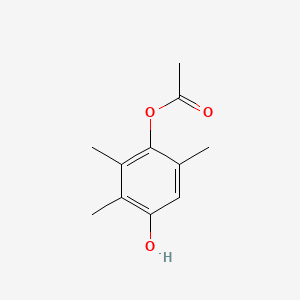 molecular formula C11H14O3 B1294890 4-Hydroxy-2,3,6-trimethylphenyl acetate CAS No. 36592-62-8