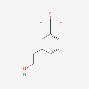 molecular formula C9H9F3O B1294892 2-(3-(Trifluoromethyl)phenyl)ethanol CAS No. 455-01-6