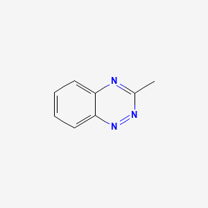 molecular formula C8H7N3 B1294894 3-Methylbenzo[1,2,4]triazine CAS No. 6299-94-1