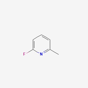 molecular formula C6H6FN B1294898 2-氟-6-甲基吡啶 CAS No. 407-22-7
