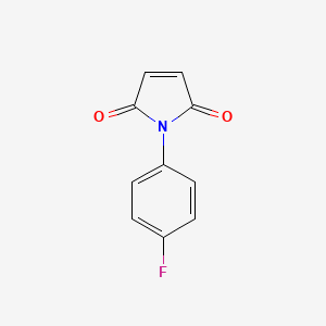 molecular formula C10H6FNO2 B1294902 1-(4-氟苯基)-1H-吡咯-2,5-二酮 CAS No. 6633-22-3