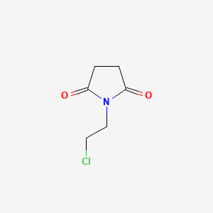 molecular formula C6H8ClNO2 B1294903 1-(2-氯乙基)吡咯烷-2,5-二酮 CAS No. 41212-96-8