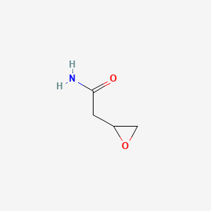 molecular formula C4H7NO2 B1294908 3,4-Epoxybutyramide CAS No. 89925-00-8
