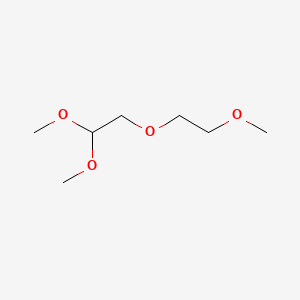 molecular formula C7H16O4 B1294909 1,1-二甲氧基-2-(2-甲氧基乙氧基)乙烷 CAS No. 94158-44-8
