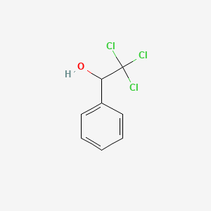 molecular formula C8H7Cl3O B1294914 2,2,2-三氯-1-苯乙醇 CAS No. 2000-43-3