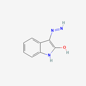 molecular formula C8H7N3O B1294919 靛红3-腙 CAS No. 2365-44-8