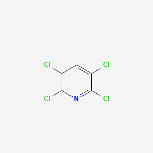 molecular formula C5HCl4N B1294921 2,3,5,6-Tetrachloropyridine CAS No. 2402-79-1
