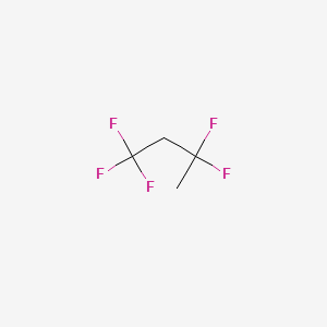 molecular formula C4H5F5 B1294926 1,1,1,3,3-Pentafluorobutane CAS No. 406-58-6