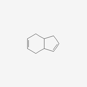 molecular formula C9H12 B1294937 3a,4,7,7a-Tetrahydroindene CAS No. 3048-65-5