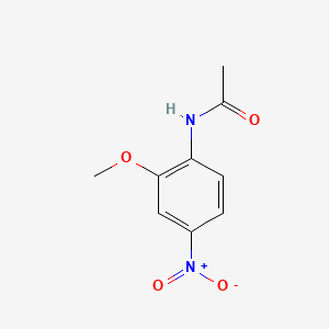 molecular formula C9H10N2O4 B1294939 N-(2-Methoxy-4-nitrophenyl)acetamide CAS No. 93-27-6